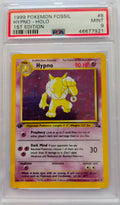 1999 Fossil Hypno - Holo 1st Edition | PSA 9