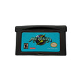 Game cartridge for 'Metroid Fusion' on a light gray background